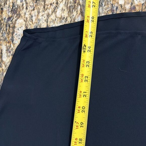 Lark & Ro Black Solid Collared Long Sleeve Blouse Top Size XL - Picture 10 of 10